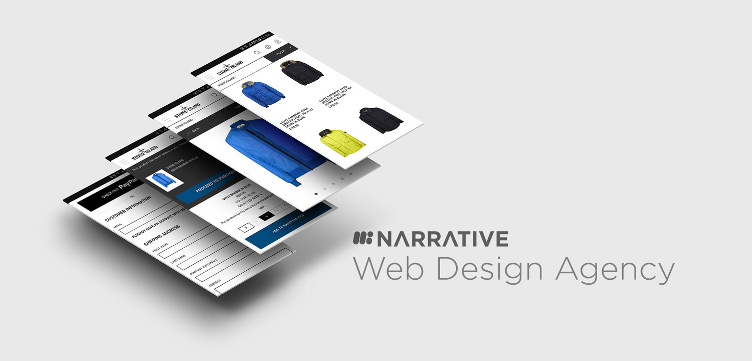 Web Design Agency Portfolio Narrative Industries, Bedford